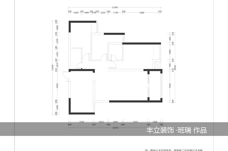 贵阳丰立装饰-中大国际145㎡中式风格效果图